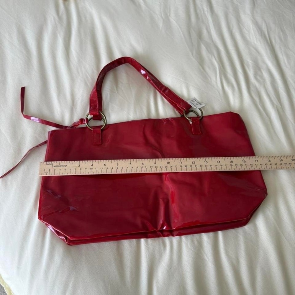 red oversized purse neiman marcus - Picture 5 of 6